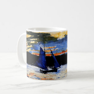 Gloucester Sunset painting by Winslow Homer Coffee Mug