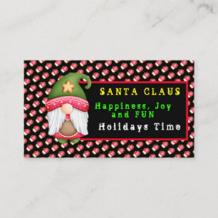 Glove Gnome Customise Colour and Text Business Card