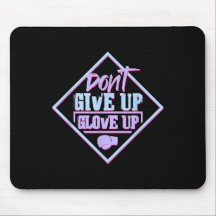 Glove Up For Fitness Boxing Ring - I Love Kickboxi Mouse Mat