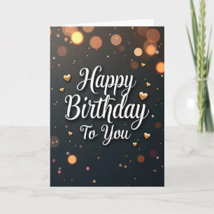 Glow Birthday Card