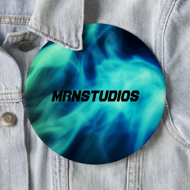 Glow Bomb 6 Cm Round Badge (In Situ)