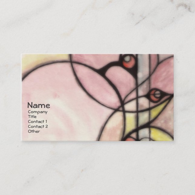 Glow Business Card (Front)