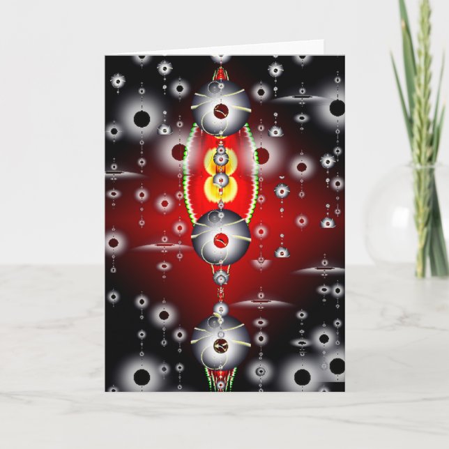 Glow (card) holiday card (Front)