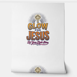 Glow for Jesus Let Your Light Shine Christian Desi Wallpaper