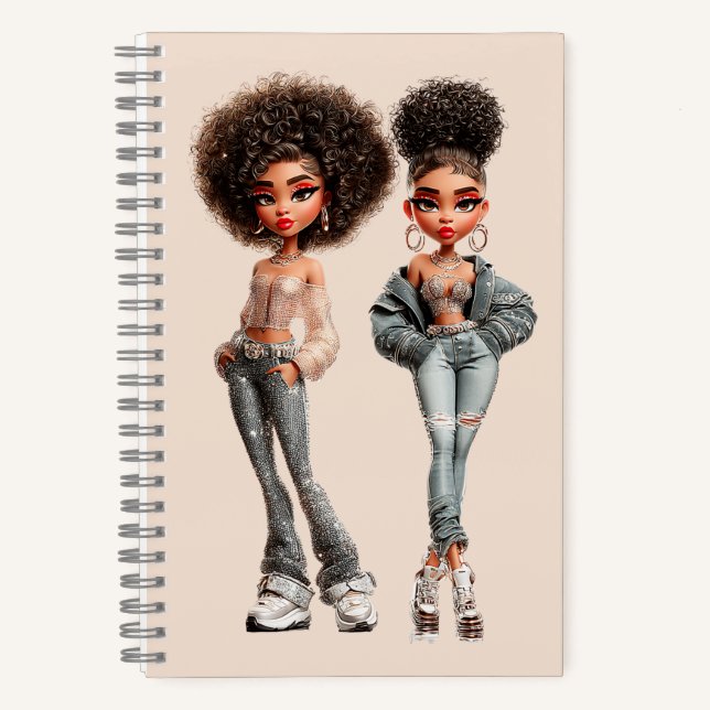 Glow Getter Duo Spiral Notebook (Front)