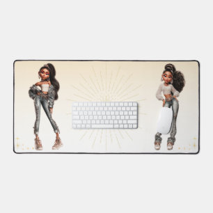 Glow Getter Mousepad Confident Glam Desk Mat