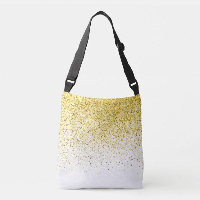Glow Gradient Pattern 1 Crossbody Bag (Front)