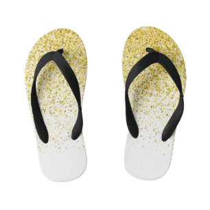Glow Gradient Pattern 1 Kid's Flip Flops