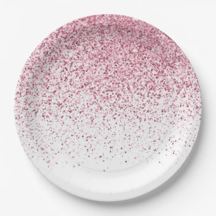 Glow Gradient Pattern 2 Paper Plate