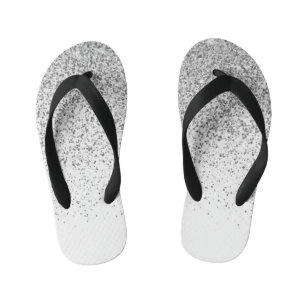 Glow Gradient Pattern 3 Kid's Flip Flops