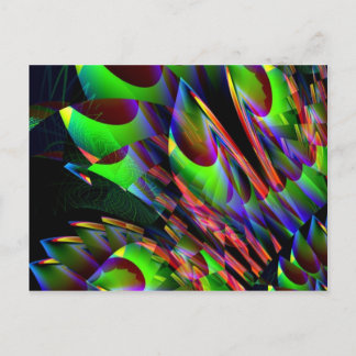 Glow in the Dark Abstract.JPG Postcard
