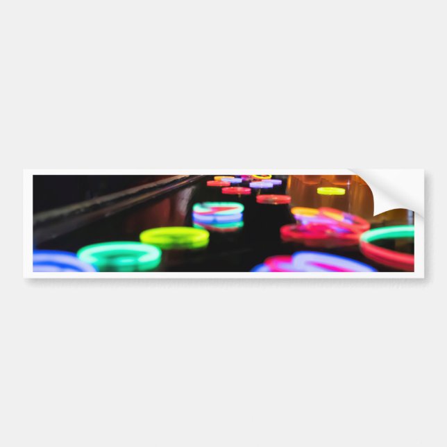 Glow In the Dark Bumper Sticker (Front)