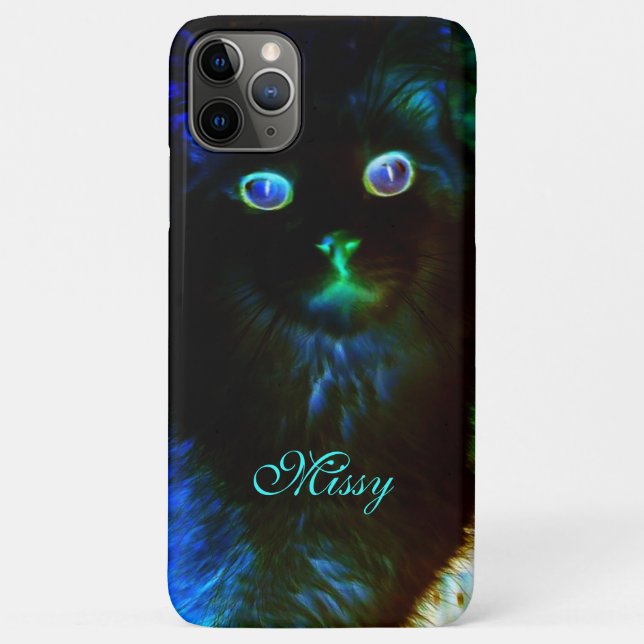Glow In The Dark Cat  Case-Mate iPhone Case (Back)