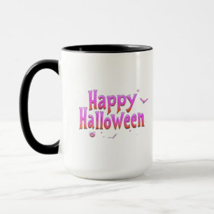 Glow-in-the-Dark Happy Halloween Mug