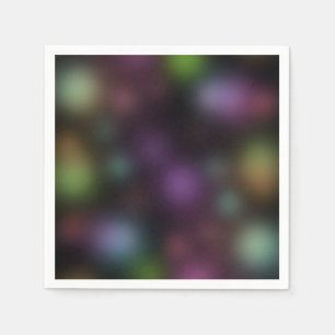 Glow in the Dark Neon Lights Fun Birthday Party Napkin