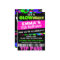 Glow in the Dark Neon Party VIP Pass Birthday
