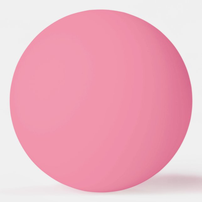 Glow in the Dark Orange Ping Pong Ball (Front)