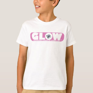 GLOW Kids T-Shirt Pink Logo