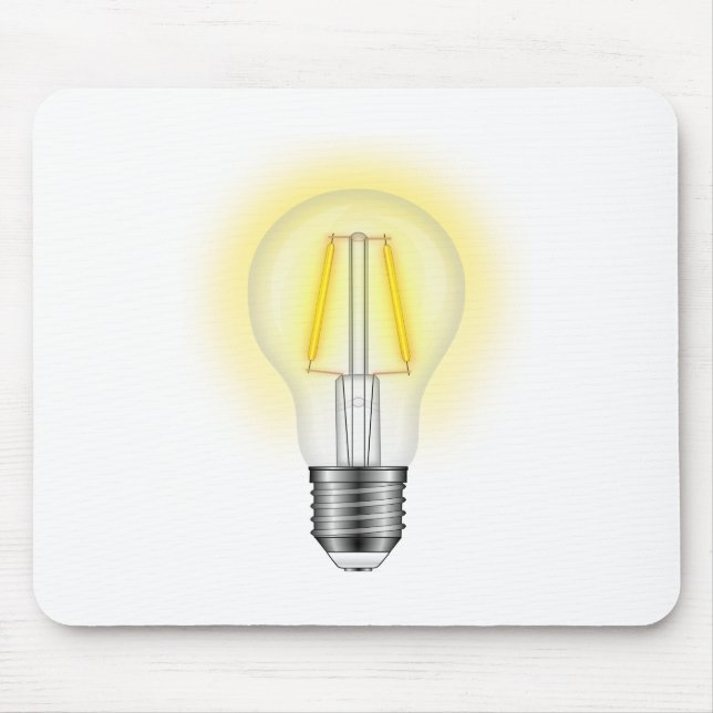 Glow Lamp Mouse Mat (Front)
