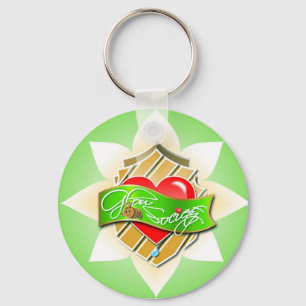 Glow-logo Key Ring