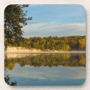 Glow Of Autumn Morning Coaster