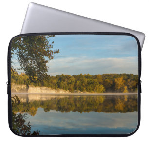 Glow Of Autumn Morning Laptop Sleeve