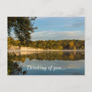 Glow Of Autumn Morning Postcard