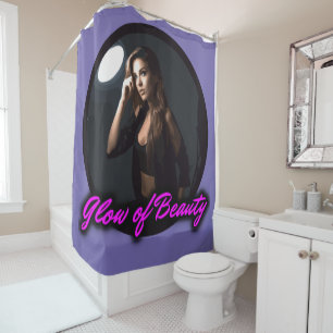 Glow of Beauty Shower Curtain