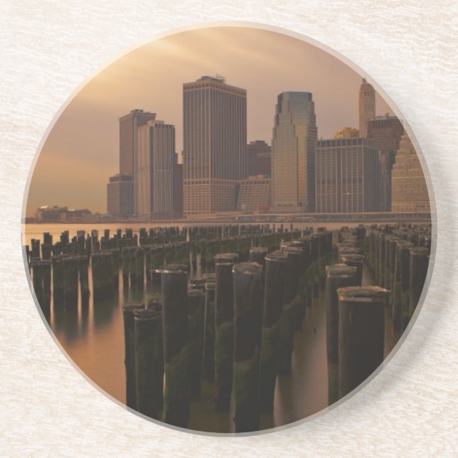 Glow of sunset during stormy skies over East Coaster (Front)