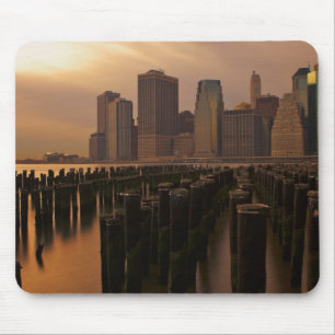 Glow of sunset during stormy skies over East Mouse Mat