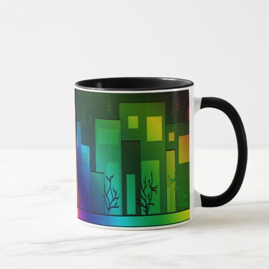 Glow Of The City Mug