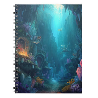 Glow of the Forgotten Depths Notebook