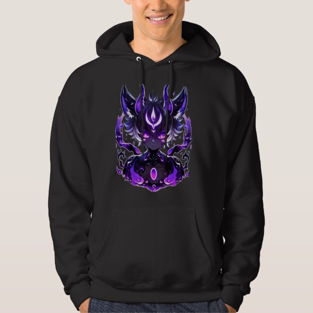 Glow of the mystic shadow  hoodie (Front)