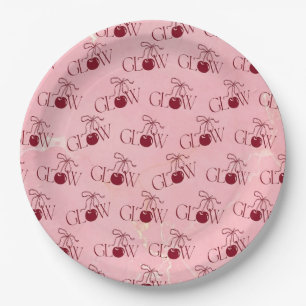 Glow Paper Plate