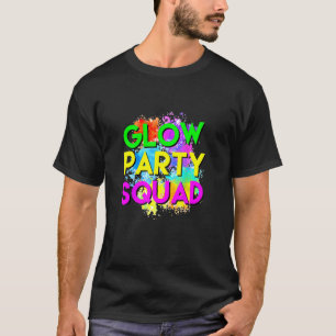 Glow Party Squad Halloween Costume T-Shirt