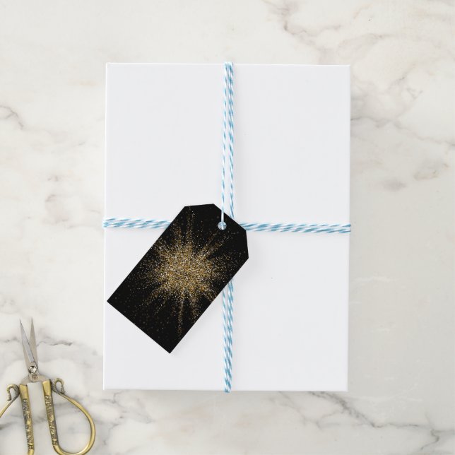 Glow Star 1 Gift Tags (With Twine)