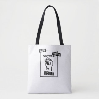 Glow Through Darkness Tote Bag