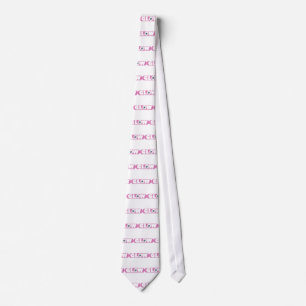 GLOW Tie Pink Logo