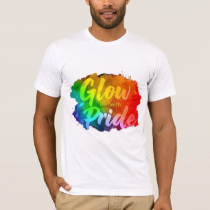 "Glow with Pride T-Shirt" T-Shirt