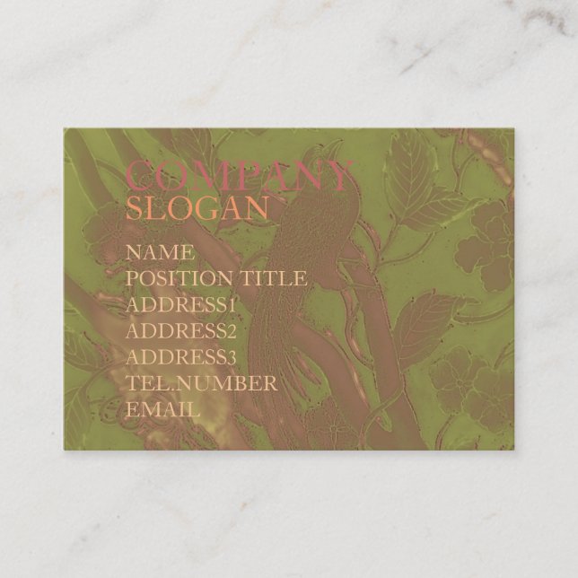 Glowbird Business Card (Front)