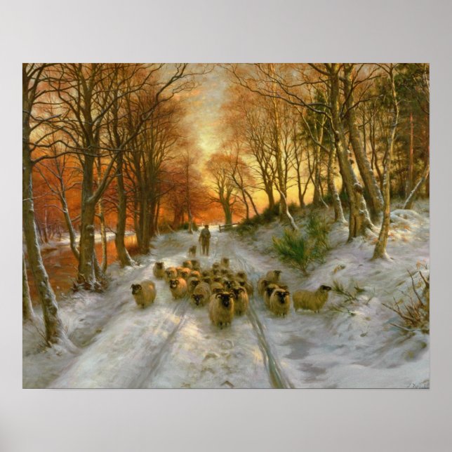 Glowed with Tints of Evening Hours Poster (Front)