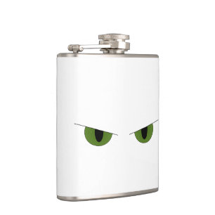Glowering Cat Flask