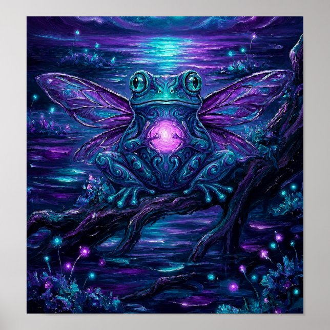 GlowFrogFantasy Poster (Front)