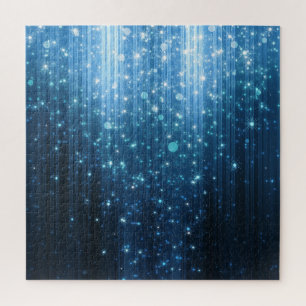 Glowing Abstract: Illuminated Background Art. Jigsaw Puzzle