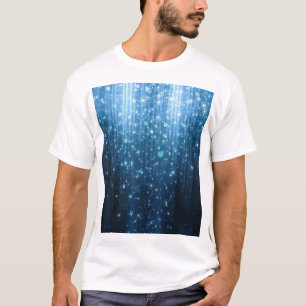 Glowing Abstract: Illuminated Background Art. T-Shirt