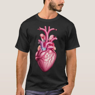 glowing anatomical heart  T-Shirt