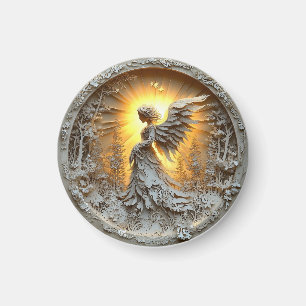 Glowing Angel Magnet