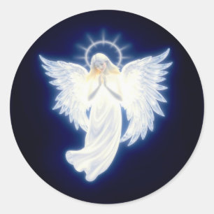 Glowing Angel Sticker