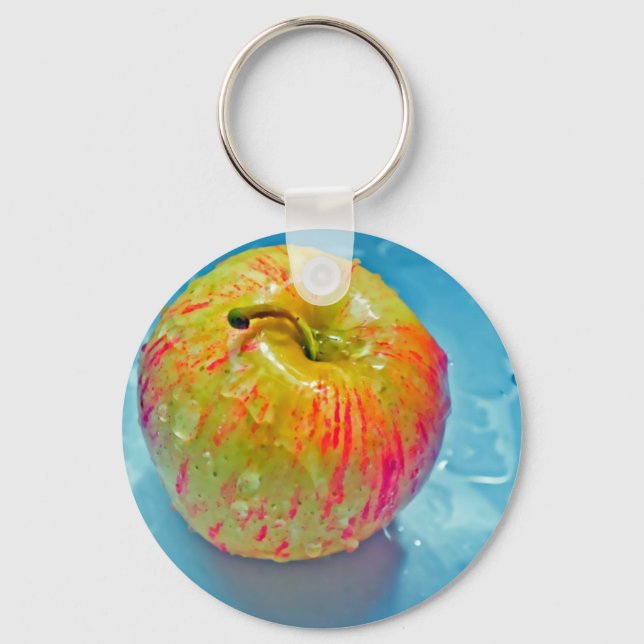 Glowing Apple Key Ring (Front)