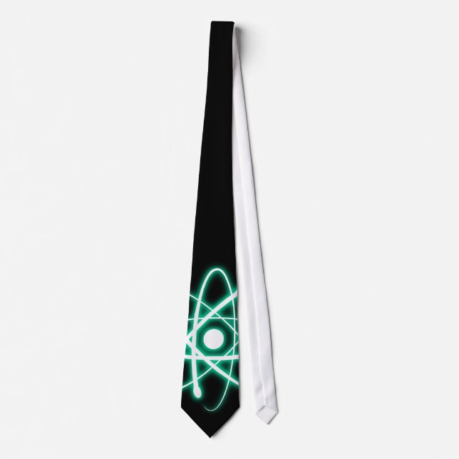 Glowing Atoms | Black Tie (Front)
